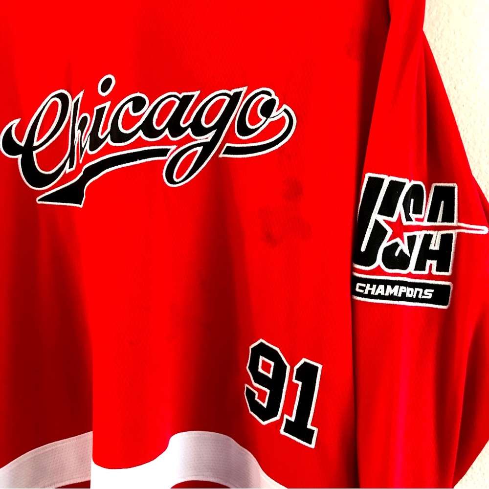 Chicago 91 champions jersey shirt long sleeve